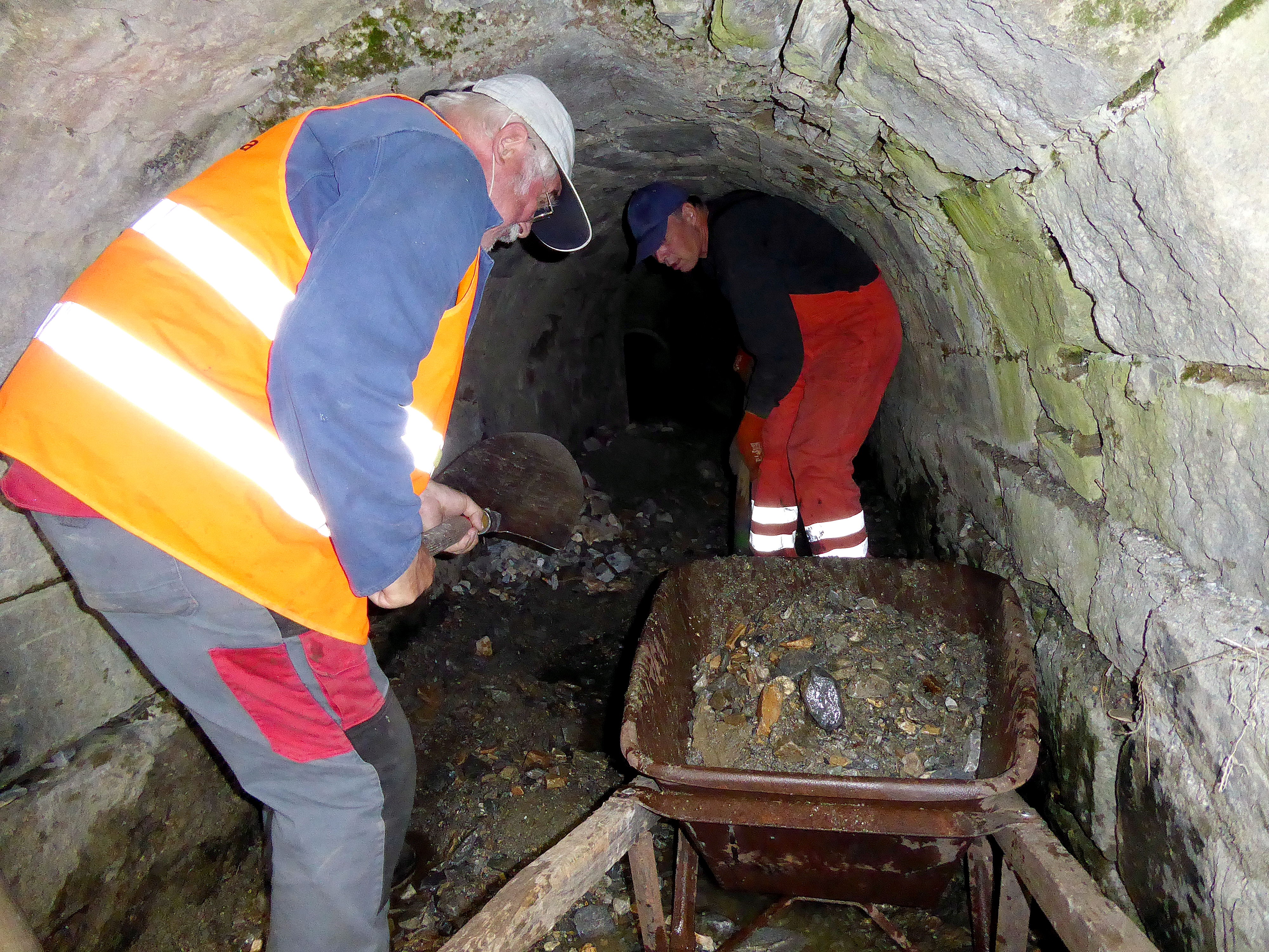 Wasserdurchlass in Realp